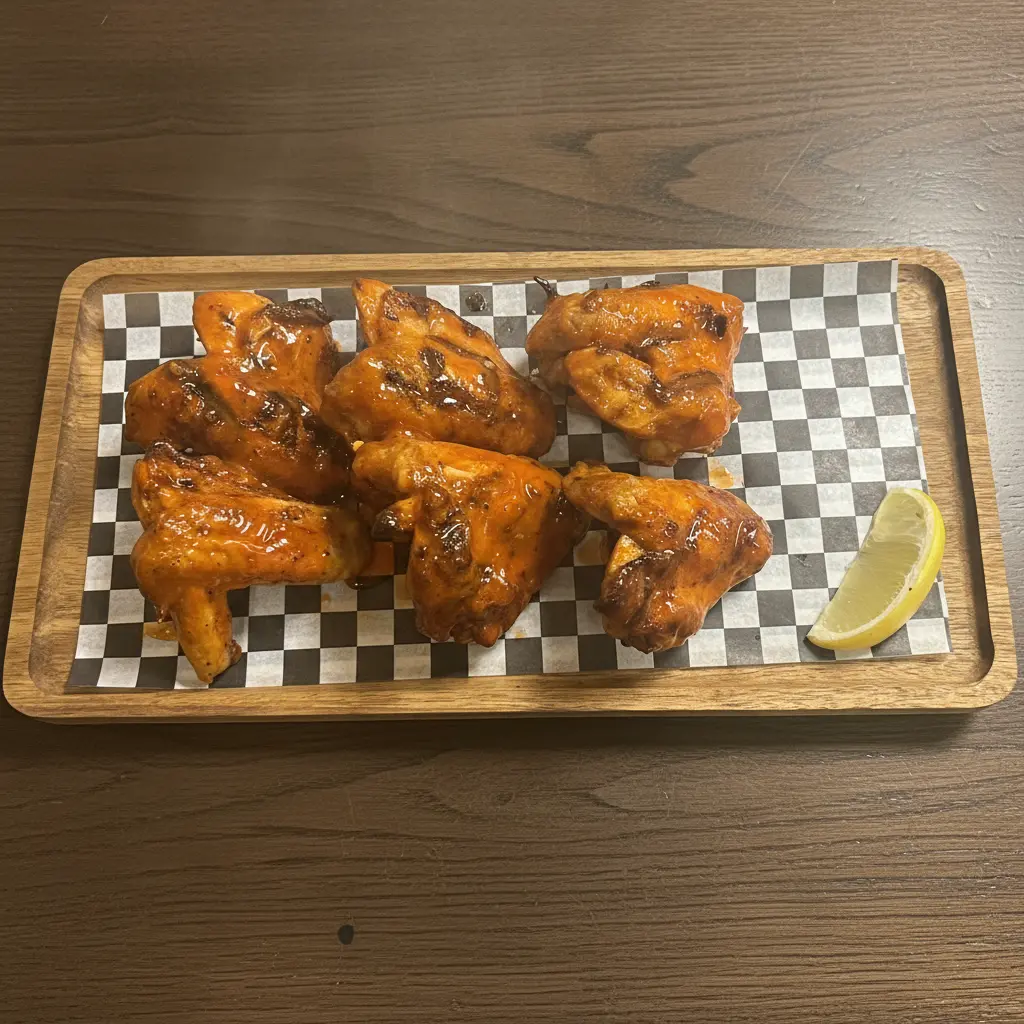 Grilled chicken wings at Grill Station Saskatoon